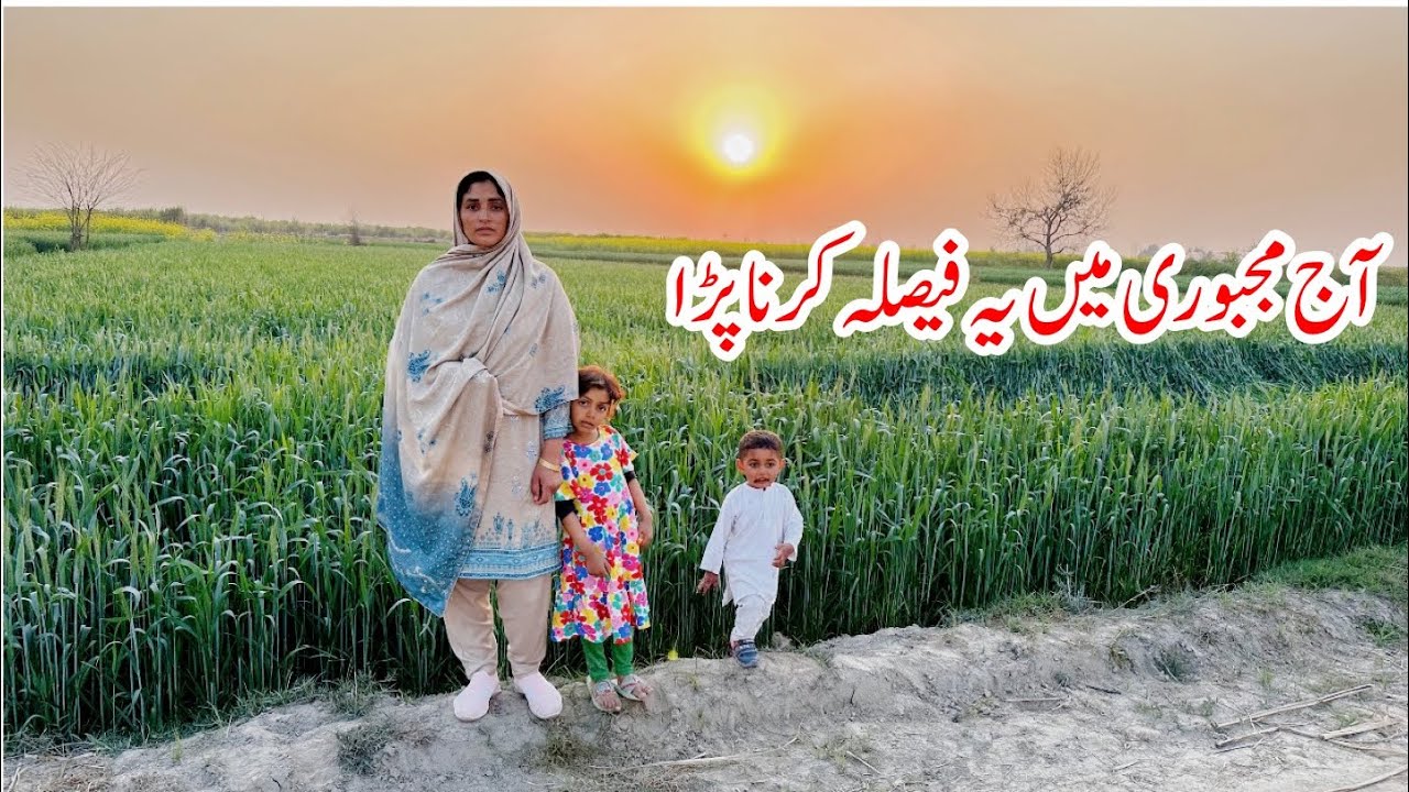 Aaj Majbouri Main Yeh Faisla Karna Para I Pakistan Village Mud House Life I Happy Joint Family