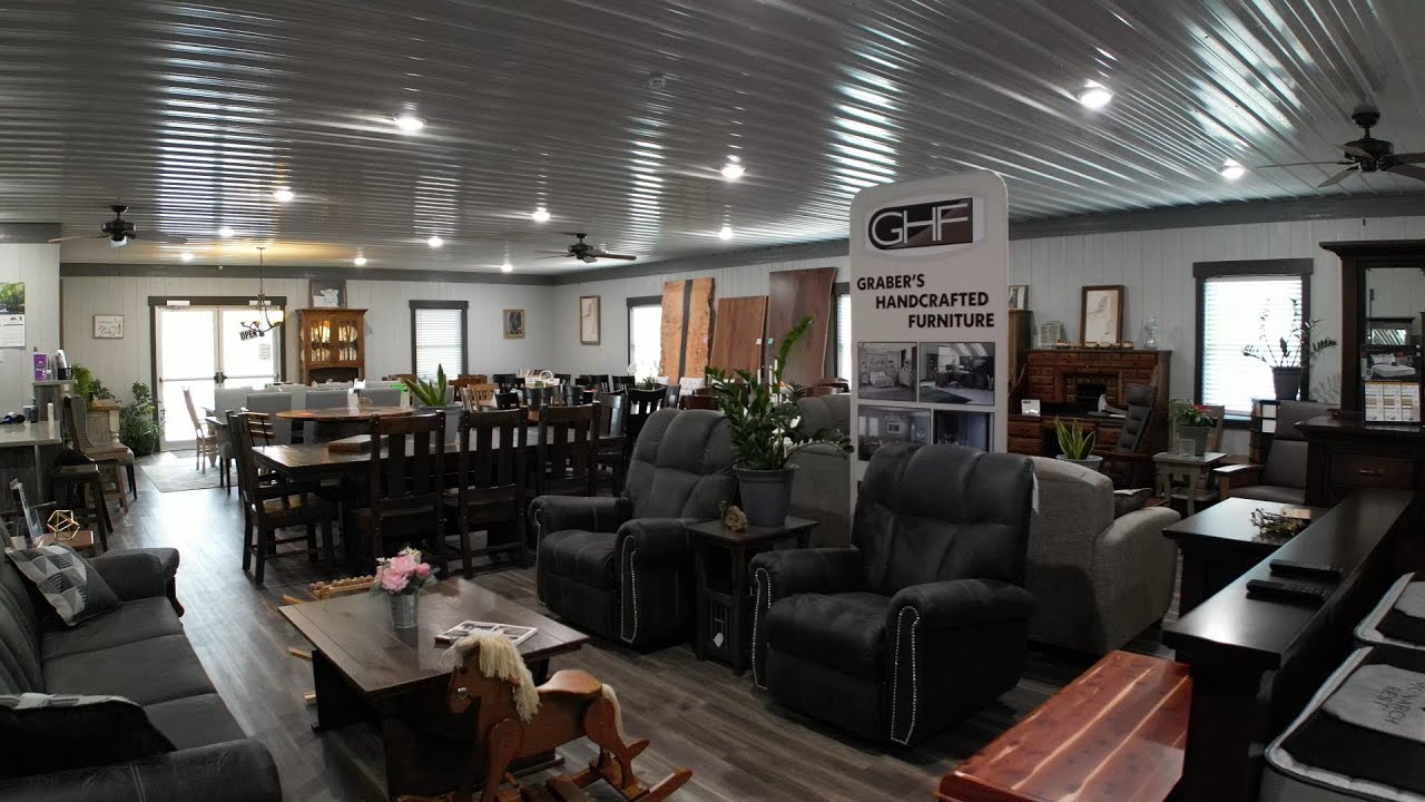 Graber's HandCrafted Furniture showroom