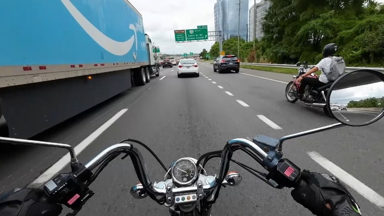 VStar Virago 250 Highway Run, Tysons VA to Rockville MD