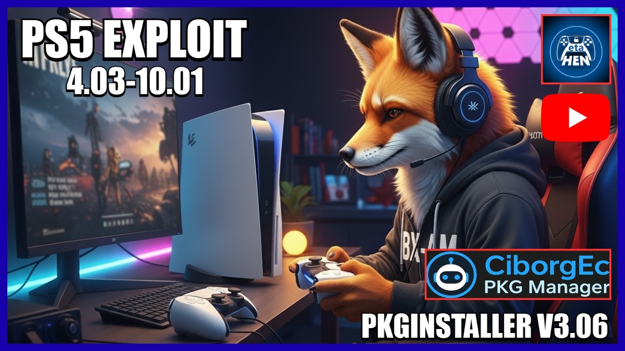 INSTALANDO GERENCIADOR DE ARQUIVOS PKGINSTALLER V3.06 NO PS5 DESBLOQUEADO 4.03-10.01