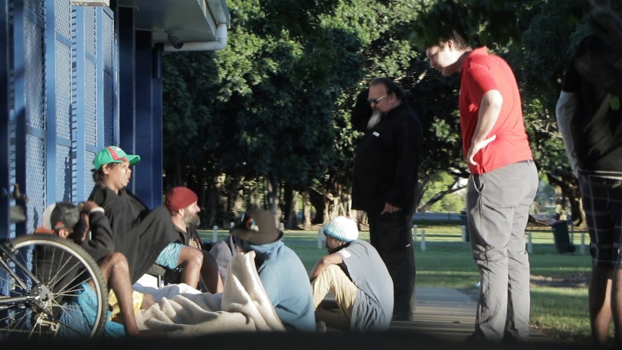 Red Cross homeless outreach in Townsville