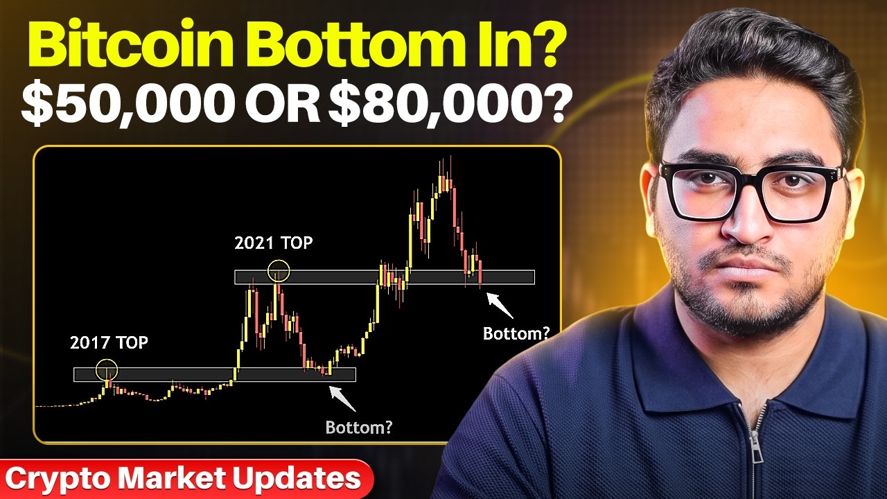 Bitcoin Bottom In? | $50k or $80k Next? | Bitcoin Updates | Crypto Market Updates
