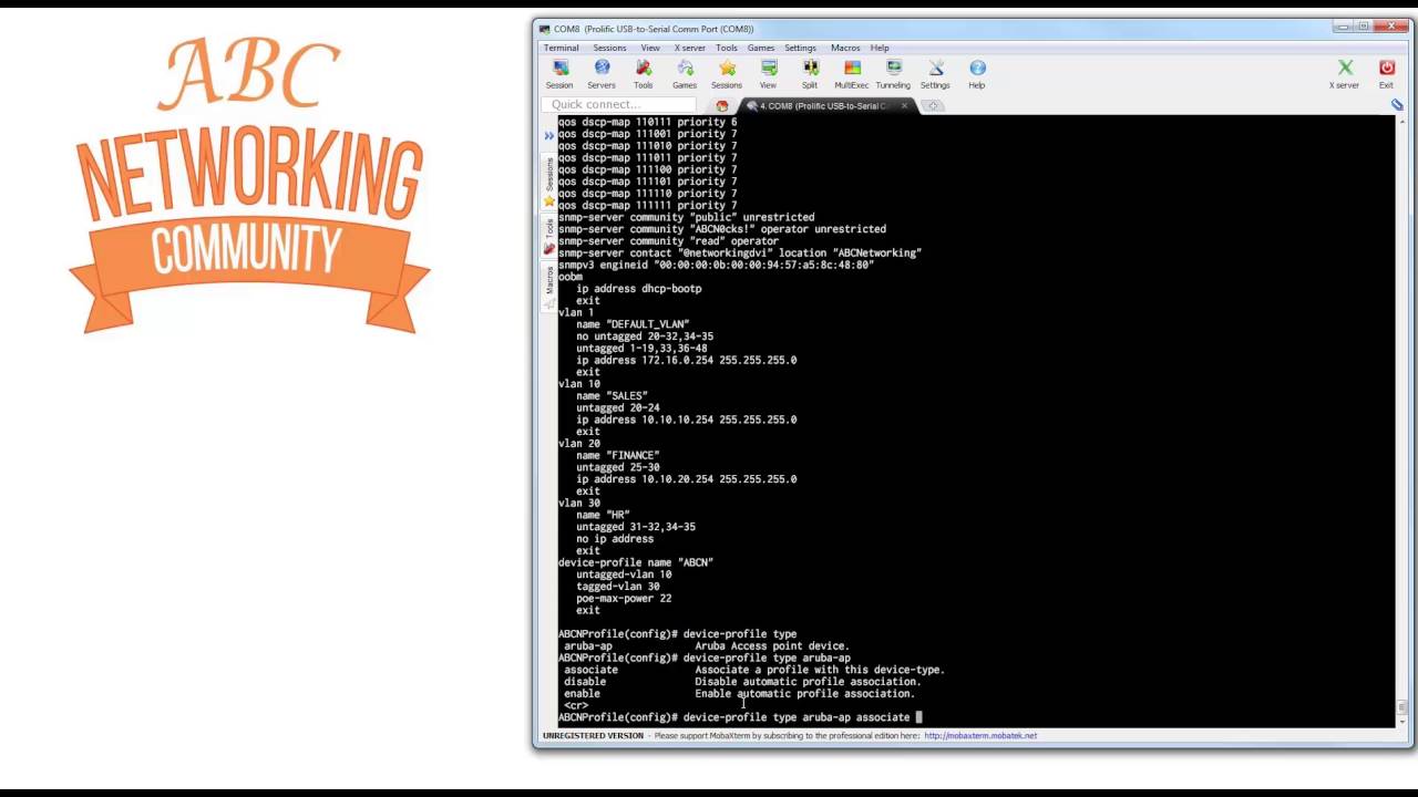 AOS Switch Device Profiling