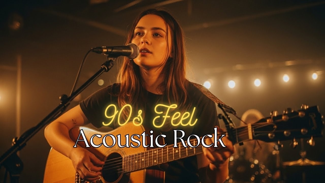 90s Style Acoustic Slow Rock – One Guitar, Emotional Female Voice