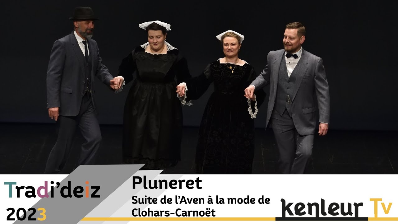 Tradi'deiz 2023 - Gavotte de l'aven à la mode de Clohars Carnoët - Pluneret