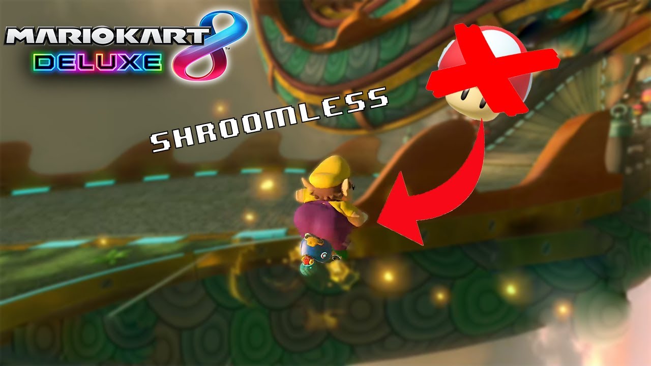 Shroomless shortcuts in Mario kart 8 deluxe! (Tutorial)