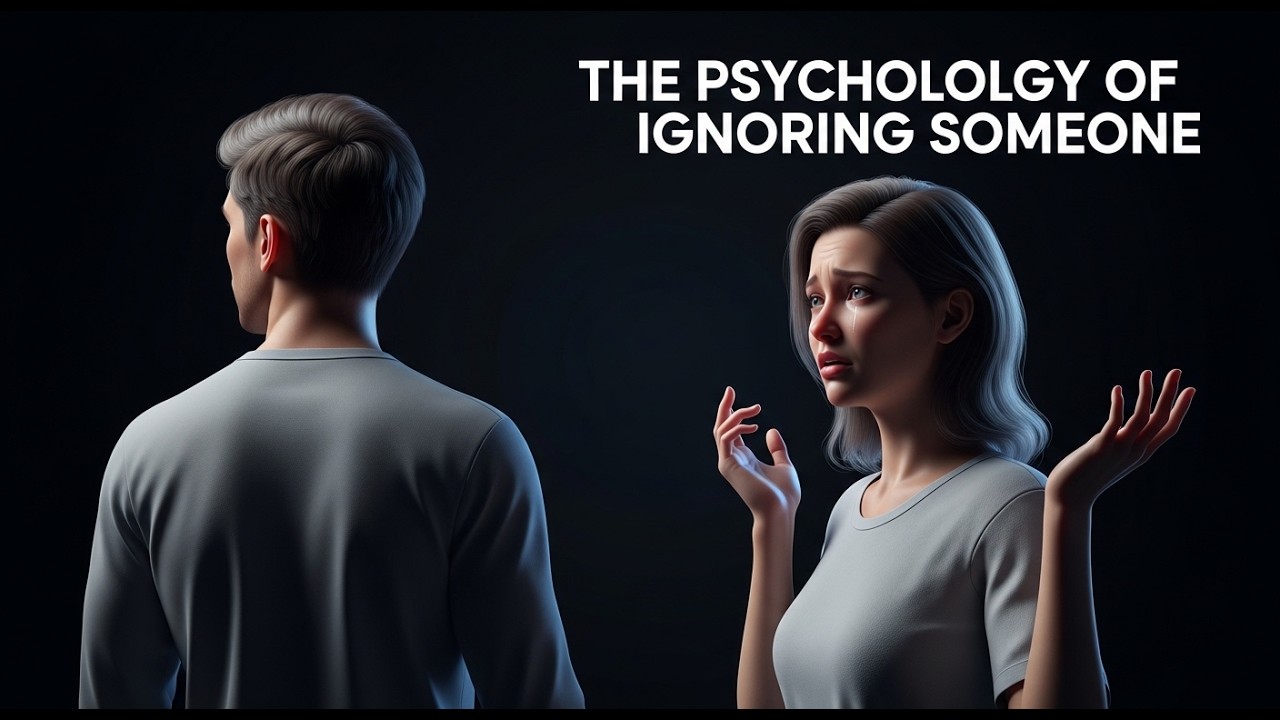 The Psychology of Ignoring Someone