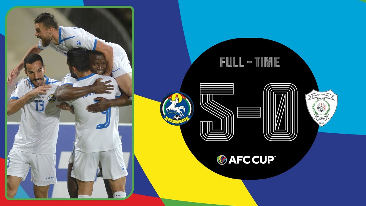 #AFCCUP2021 - Group B | Al Salt (JOR) 5 - 0 Balata Center (PLE)