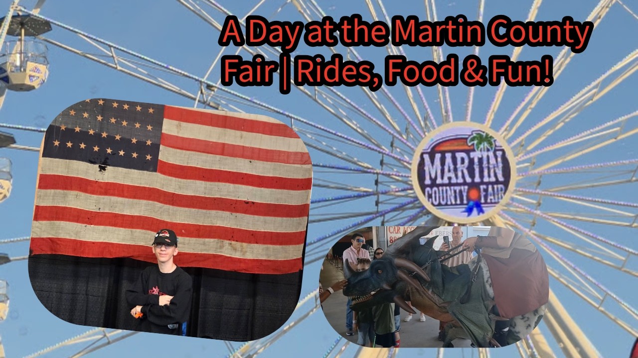 A Fun Day at the Martin County Fair | Rides, Food & Fun!