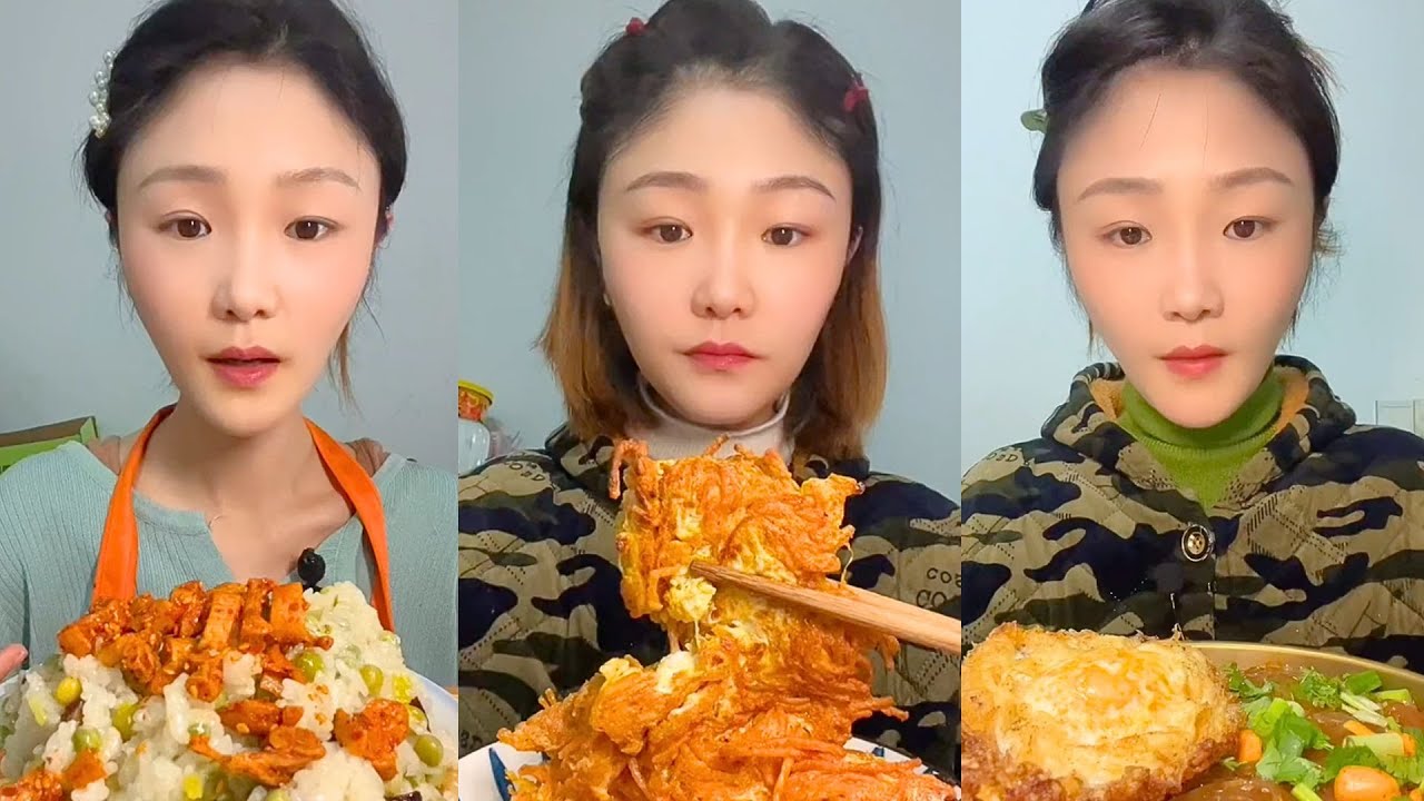 1 Hour ASMR Mukbang | Satisfying Eating Sounds for Sleep, Relaxation & Study #1055