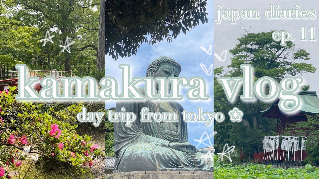 kamakura vlog - daytrip from tokyo (japan diaries ep. 11)