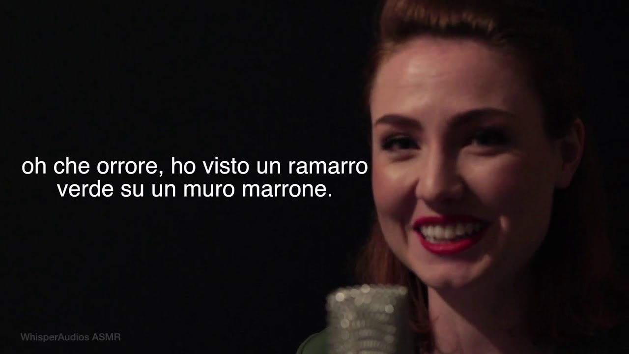 ASMR - Speaking Italian for the first time! Italian Tongue Twisters collab w/Tiny Seeds of ASMR
