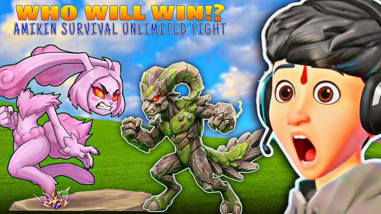 “Amikin Survival🌿 Story Quotes 2 The Boss – BUNNETTE Fight Begins” 😲🔥 