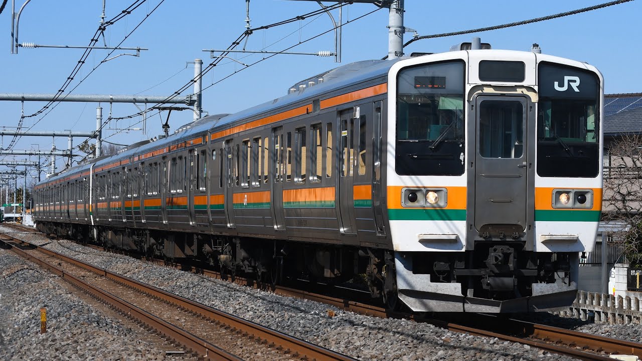 【回8766M】211系3000番台C6編成OM入場回送