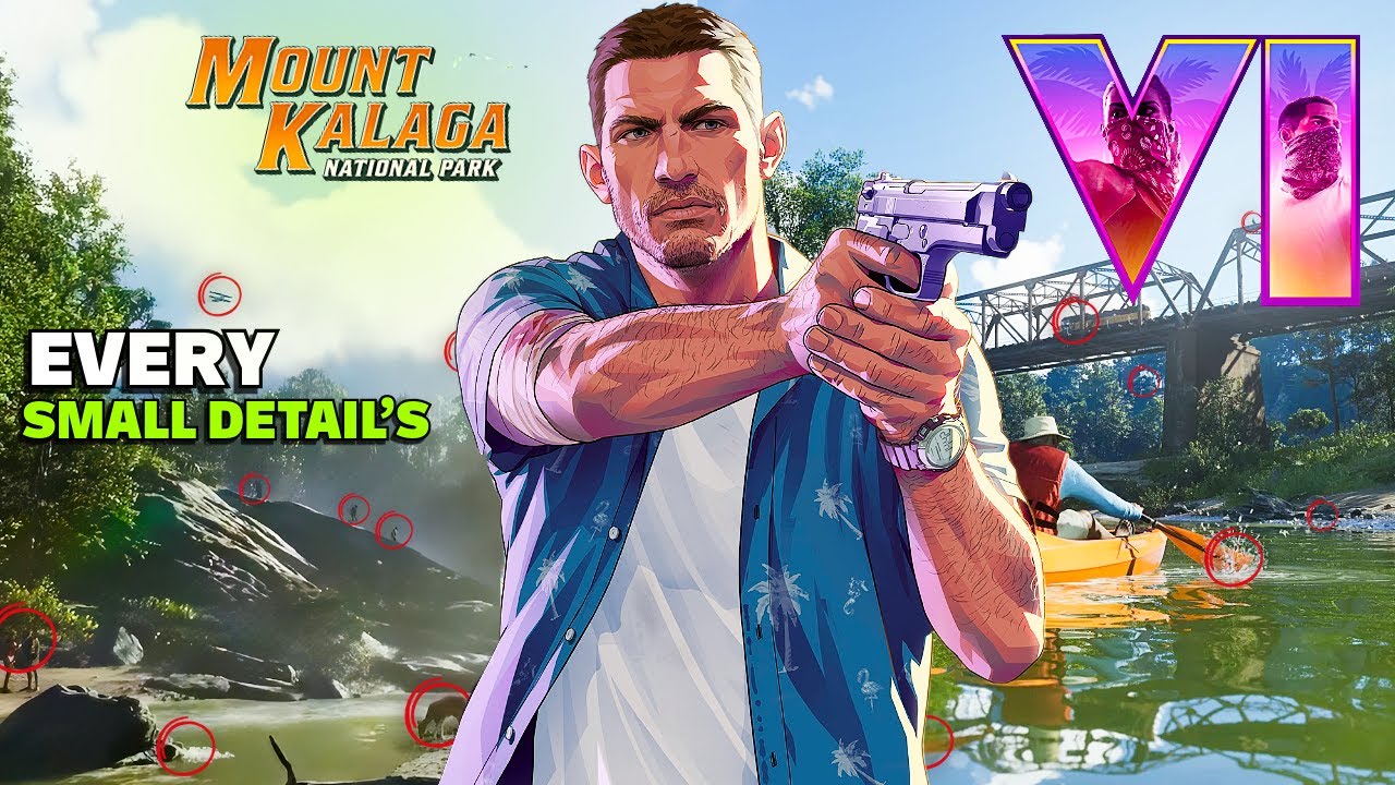 GTA 6 Mount Kalaga Map Is Packed With Hidden Details! (Pt. 3)