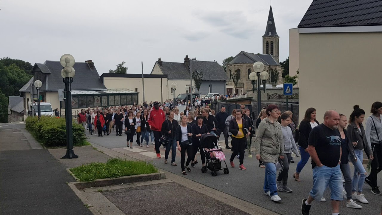 Gonfreville l'Orcher : 200 personnes lors de la marche blanche