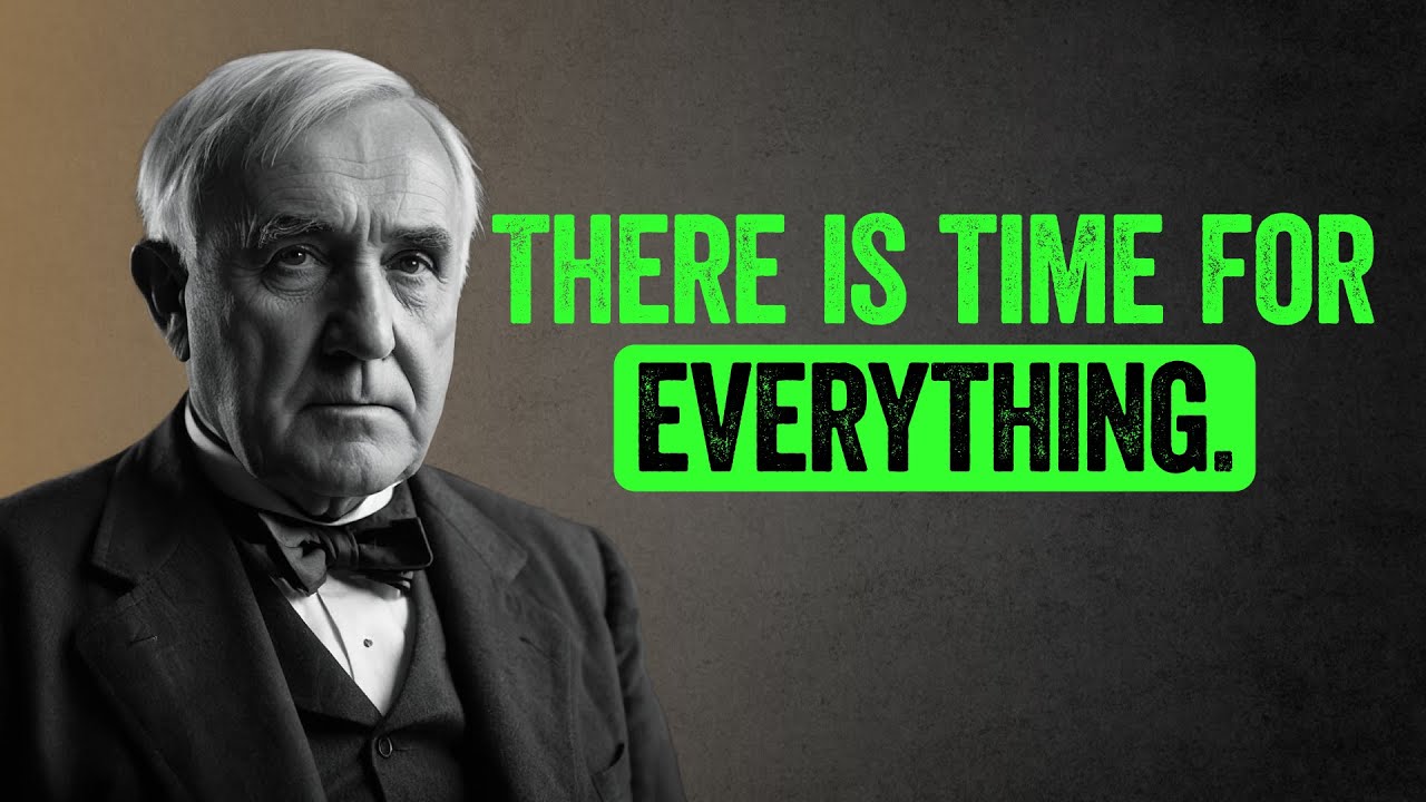Thomas Edison Motivational Quotes About a Successful Life | Wise Words Land