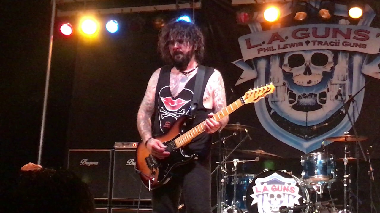 7/7/17 L.A. Guns  (Guitar solo/Hells Bells /Never Enough) at Beaver Dam Lake Days