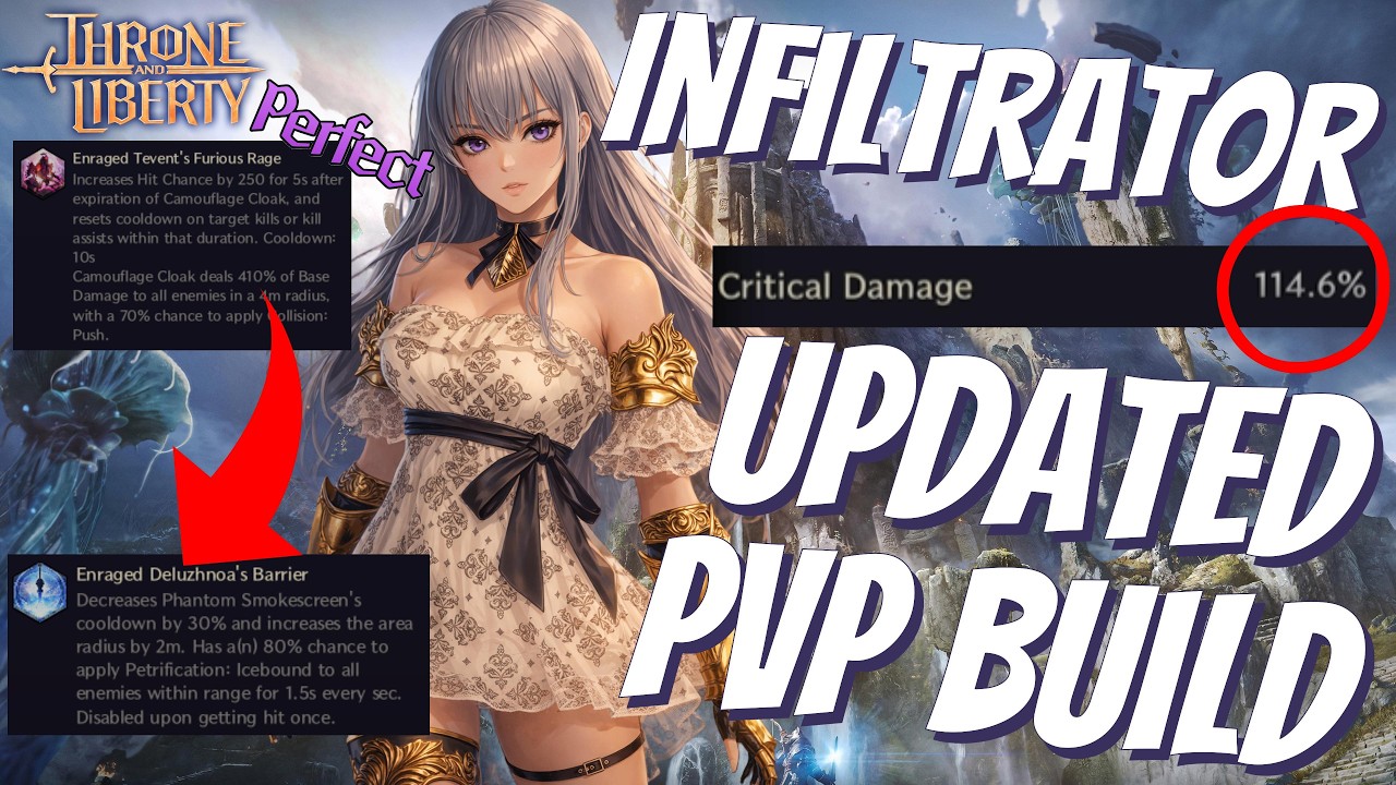 *NEW UPDATED BUILD* PVP Bow/Dagger | Infiltrator | Throne and Liberty