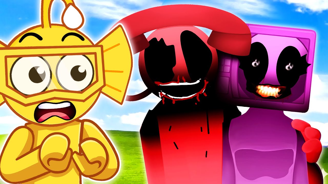Sprunki But LOVE ME is SCARY?!