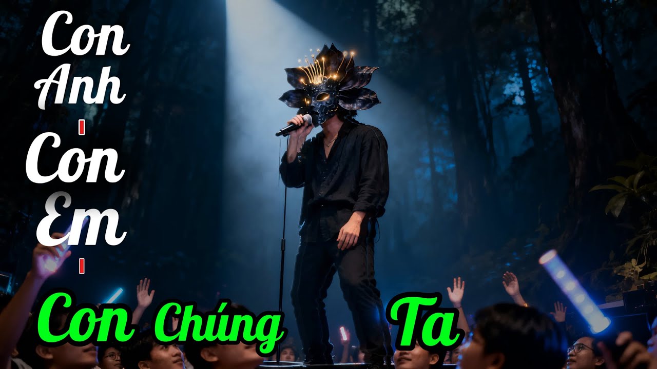 Con Anh-Con Em-Con Chúng Ta | ca sĩ giấu mặt | 1988c | Thuyền anh ngược gió nát cánh buồm .Thuyền em