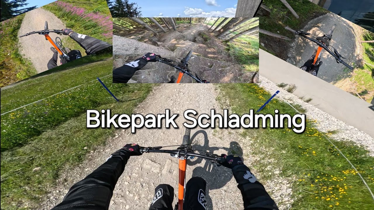 Bikepark Schladming - Jump line, Worldcup line....