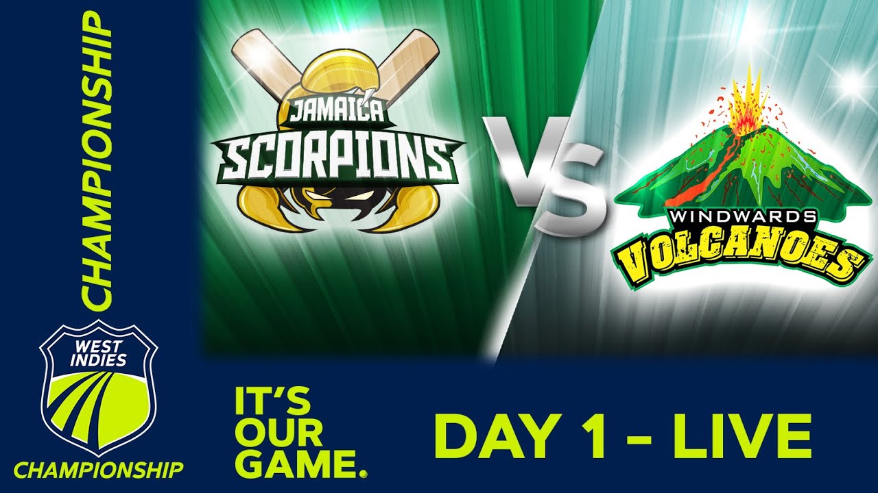 🔴 LIVE Jamaica v Windward Islands - Day 1 | West Indies Championship 2024 | Wednesday 7th February