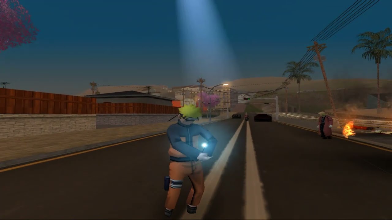 GTA ANIME PS2  -  Naruto Rasenshuriken e Rasengan  V1 + MOD DISPONIVEL