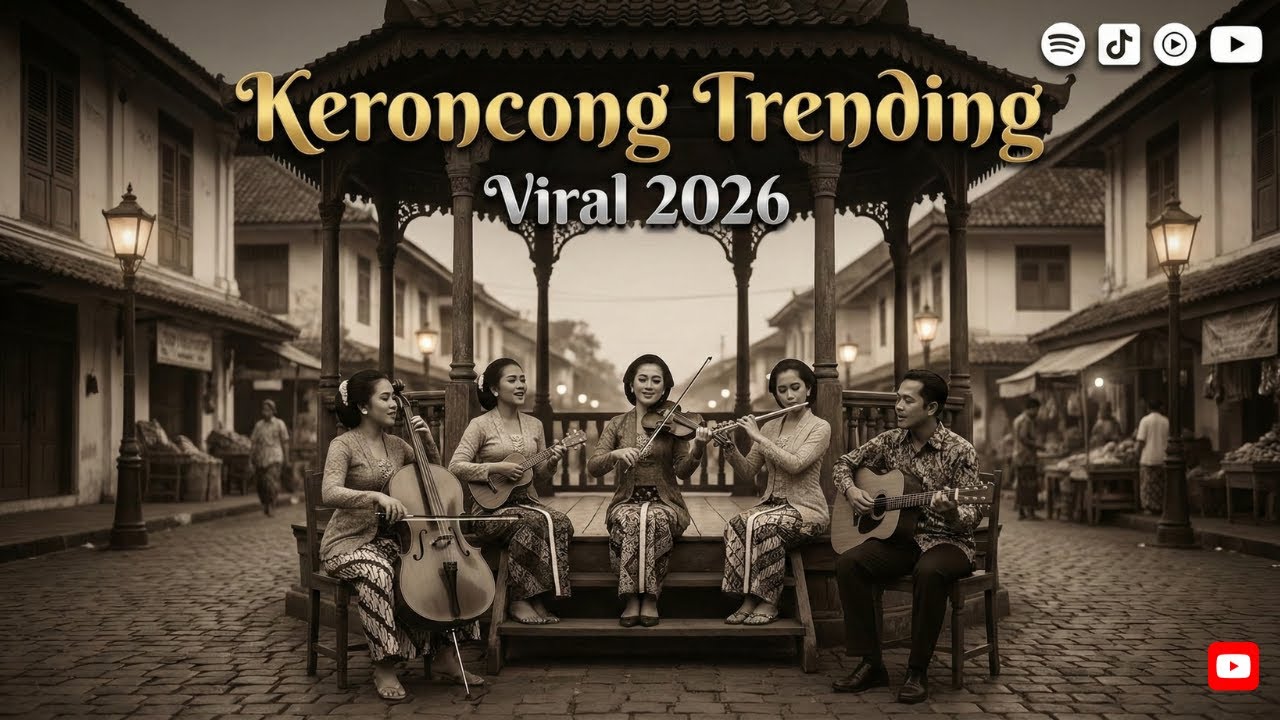 🔴 LIVE Keroncong Klasik Indonesia | Lagu Lawas Favorit Sepanjang Hari