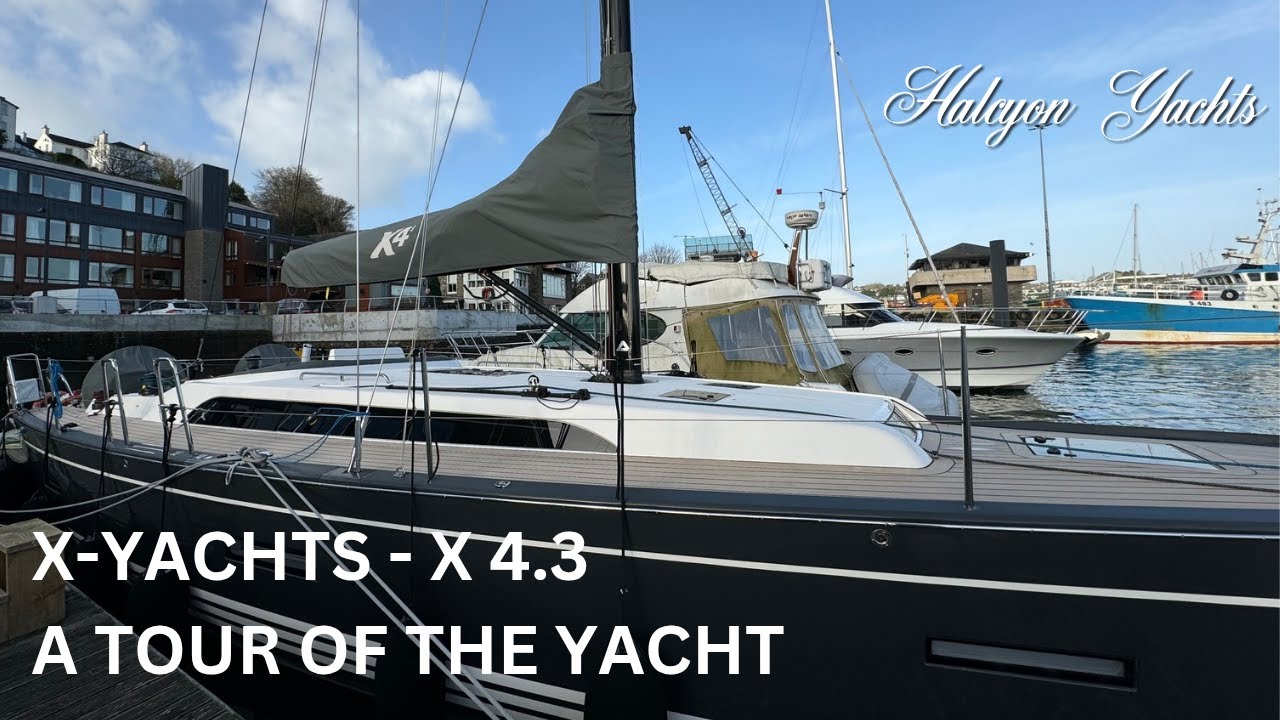 X Yachts - X 4.3. A Tour of the Yacht. Just back from an incredible delivery on this racer/cruiser.