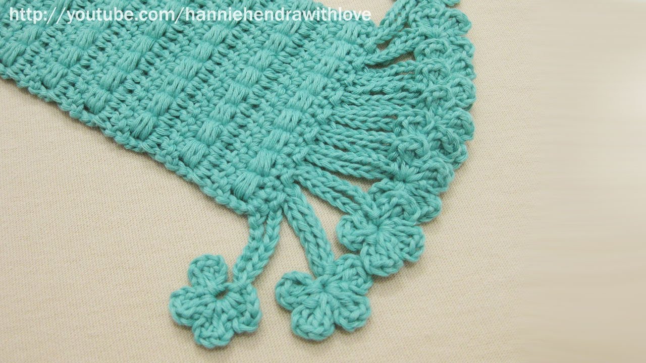 Crochet || Tutorial Merajut Syal - Scarf Crochet || Bullion Block Stitch