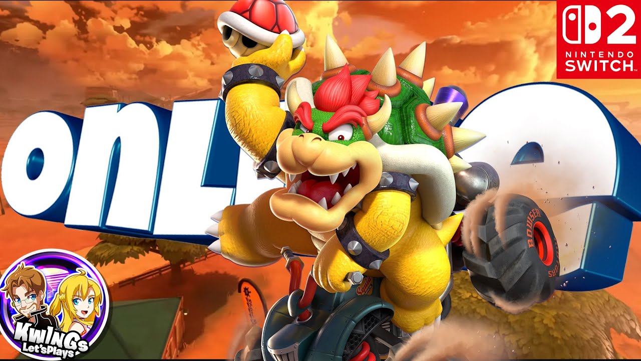 First Time ONLINE KNOCKOUT Tour  - Mario Kart World! (Switch 2)