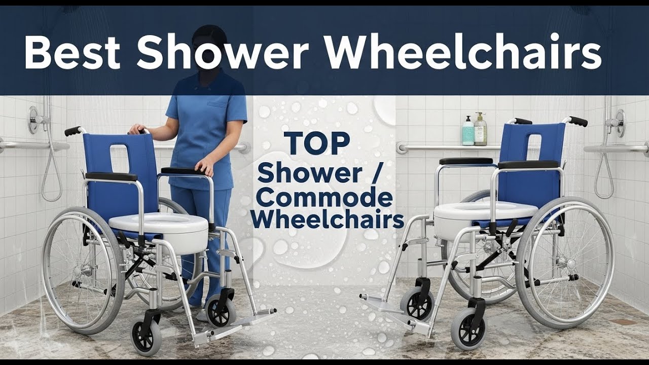 TOP 5 Best Shower Wheelchairs 2026 | Bath chairs with wheels