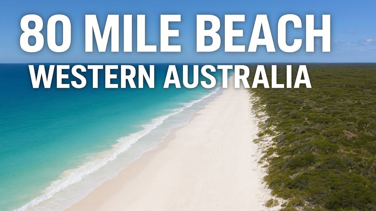 80 Mile Beach | Western Australia in 4K UHD | Eighty Mile Beach | DJI Mini 3 Pro