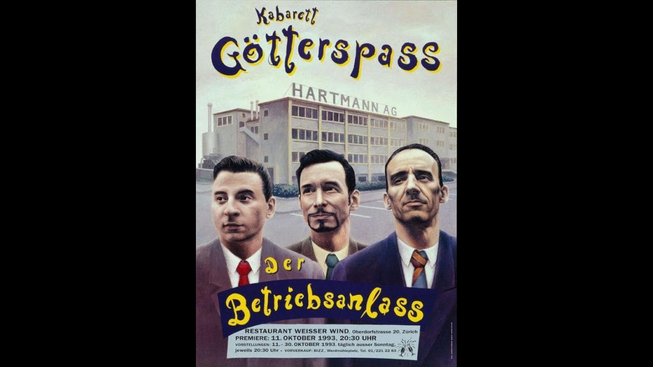 Kabarett Götterspass - Der Betriebsanlass