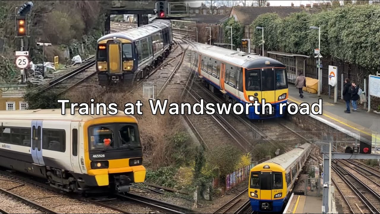 Trains at Wandsworth road 9/03/24