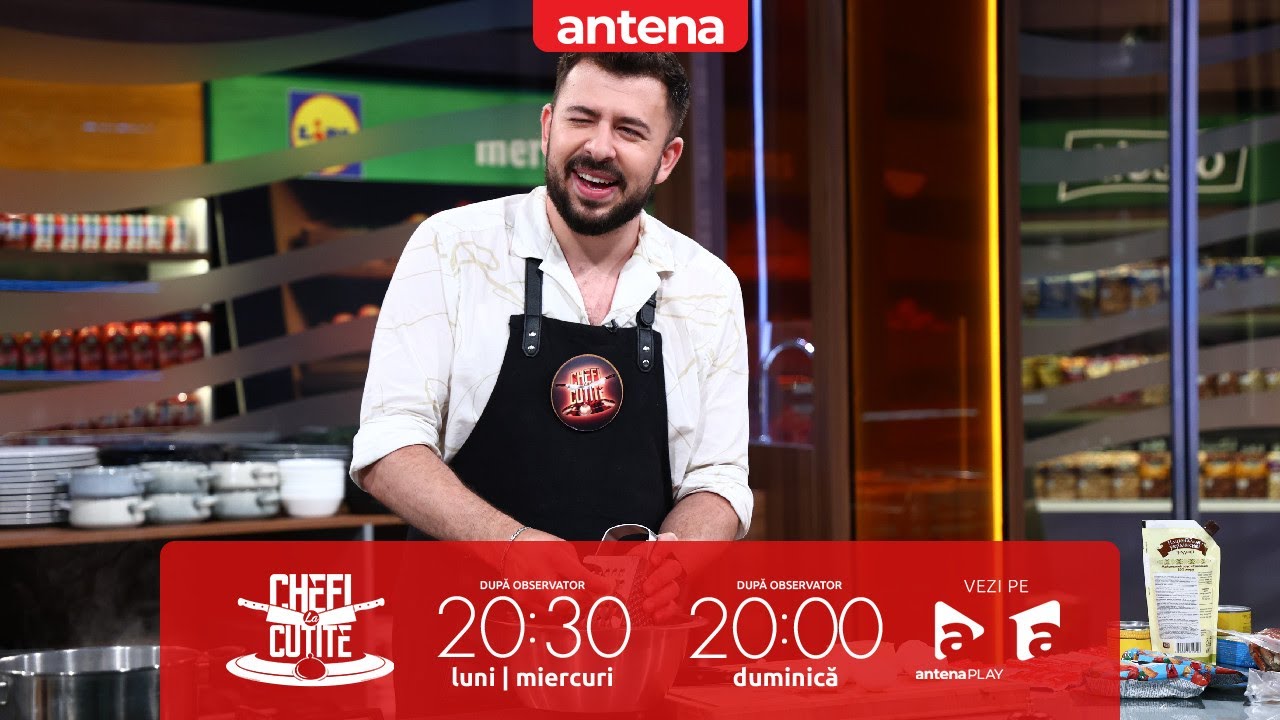 Dragoș Munteanu a pregătit po salată de crab! C&acirc;te cuțite a primit