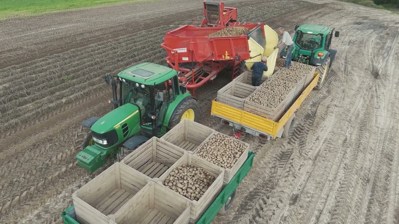 Kopanie ziemniaków 2025 | John Deere | Grimme SE 75-30