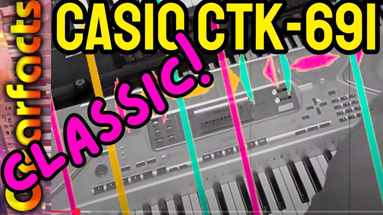 Классика Casio в моем гараже: могучий CTK-691!
