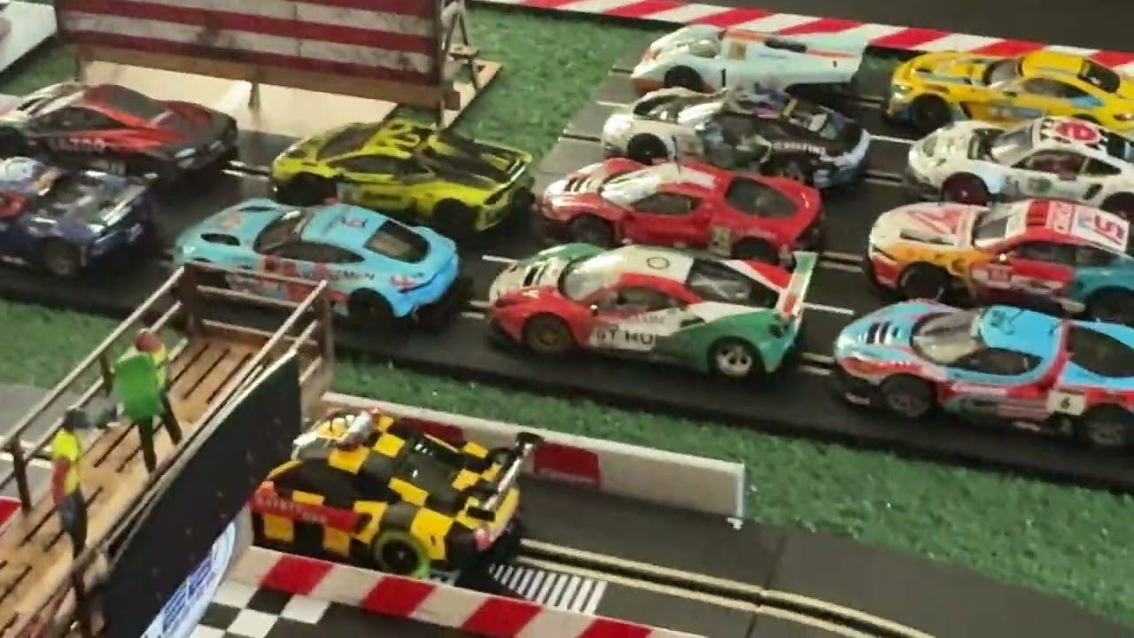 JK Direct Drive Steel Chassis 1/32 Slot Car - Panoz LMP LeMans