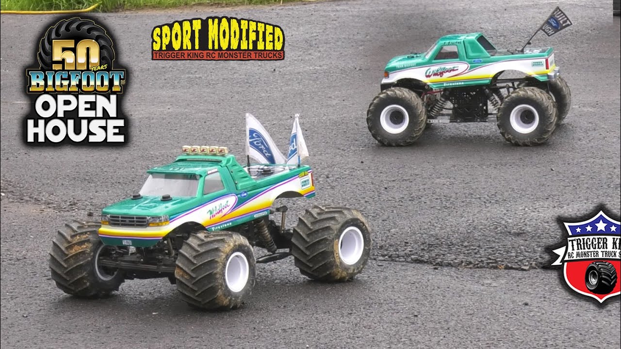 R/C RACING Sport Mods from 50th Anniversary BIGFOOT Open House - Trigger King R/C Monster Trucks
