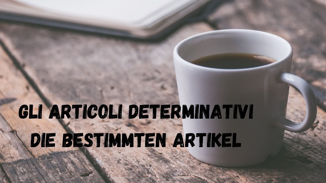TEDESCO per italiani: Die Artikel / Gli articoli