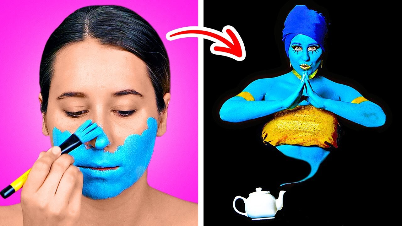 Unbelievable Body Art Transformation And SFX Makeup Ideas