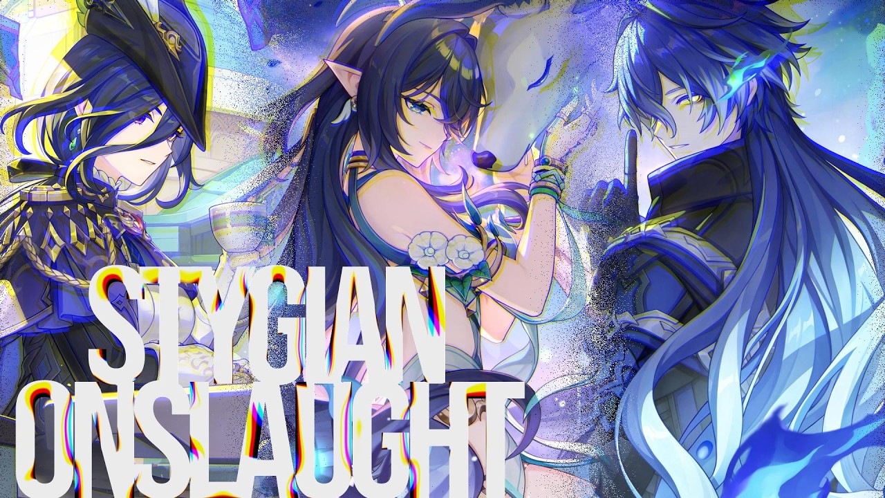 Luna I Stygian Onslaught - Dire Clear - C6R1 Clorinde x C0R2 Mavuika x C2R1 Lauma x C3R1 Flins