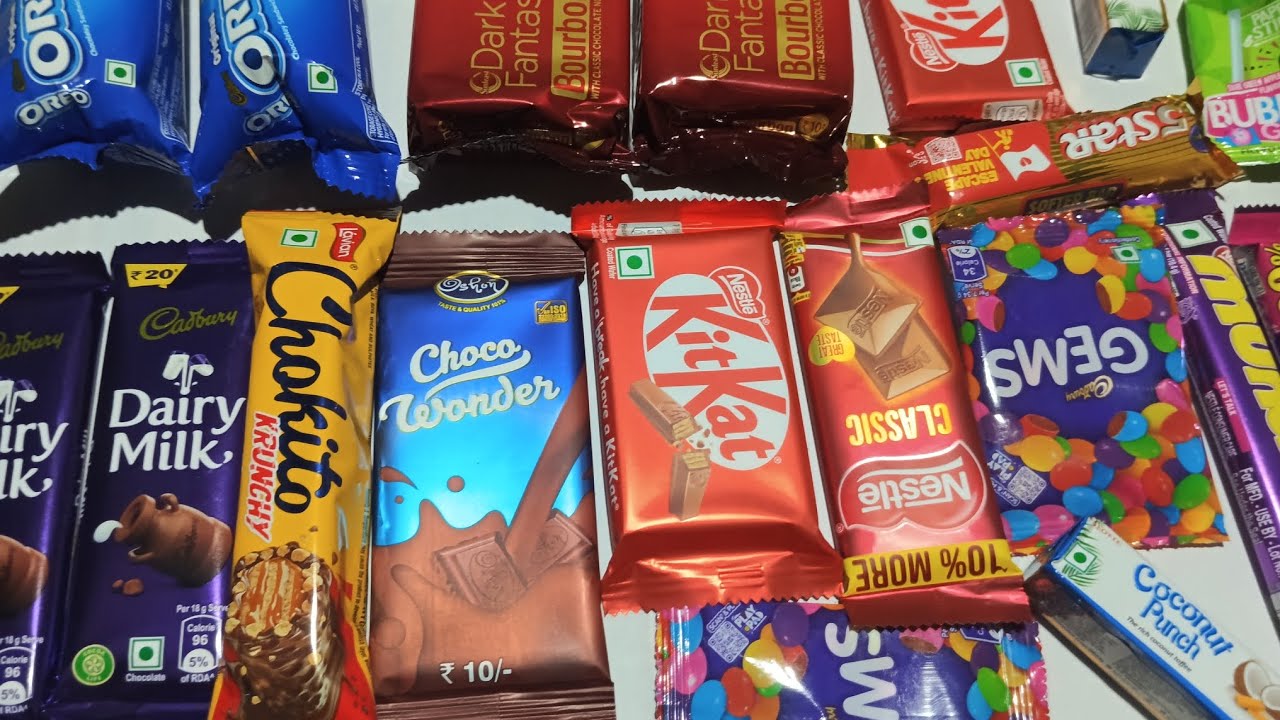 Chocolate kitkat munch dairy milk challenge game 