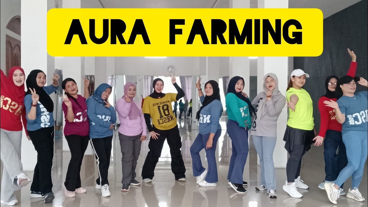 AURA FARMING ( song ) | Bollywood Dance - Senam Kreasi India SENAM NHSC