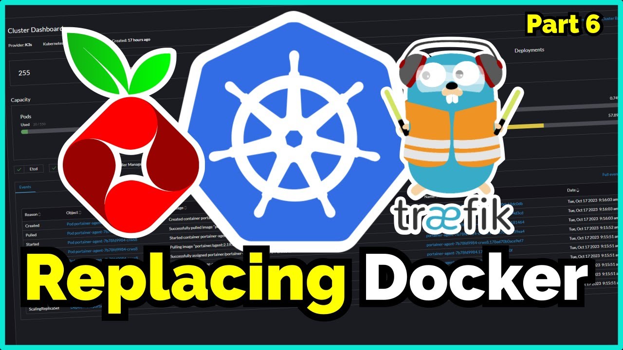 Simple Traefik & PiHole Script for Kubernetes Deployment. Kubernetes At Home - Part 6