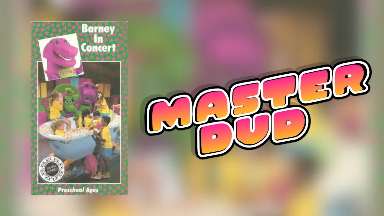 Barney in Concert | 1992 Master DVD | Barney & The Backyard Gang