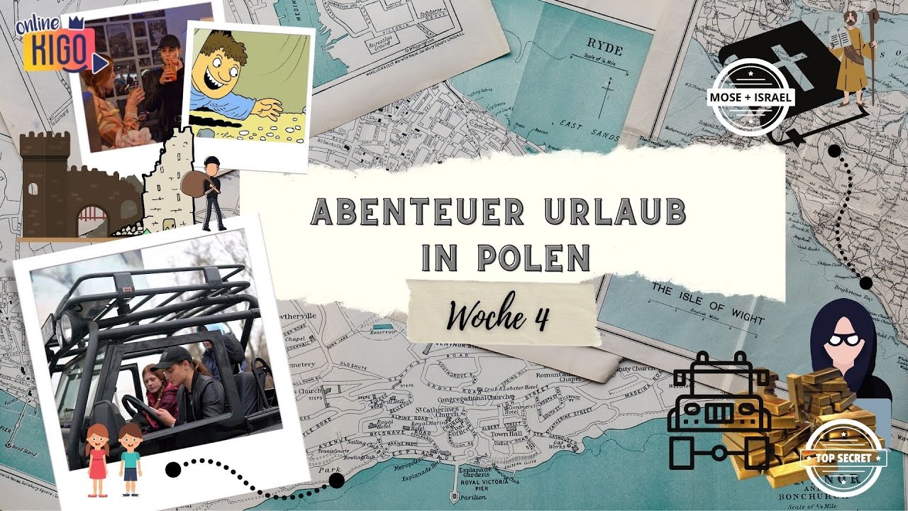 Online KiGo I Abenteuer in Polen Teil4 - der richtige Durchblick I Mose und die göttliche Versorgung