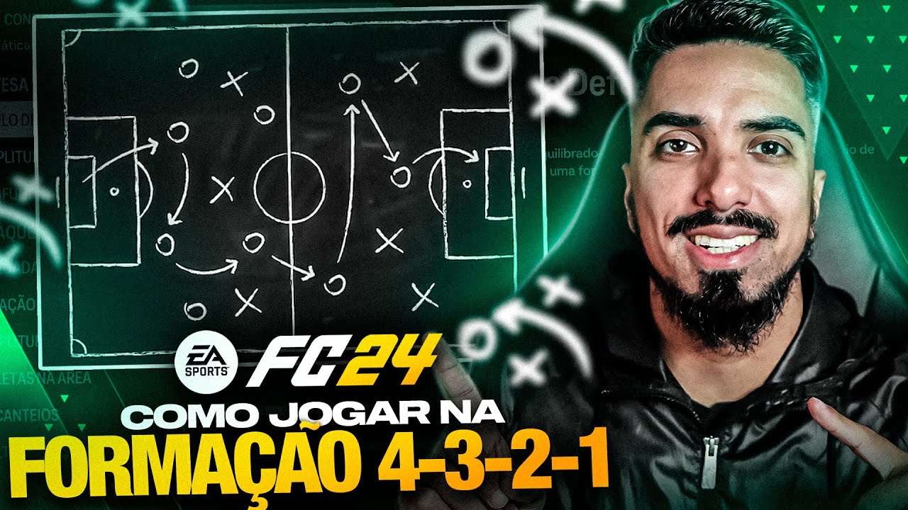FC 24: COMO JOGAR NA MELHOR FORMAÇÃO DO JOGO 4321 🧠 - DICAS DE JOGO IMPORTANTES!